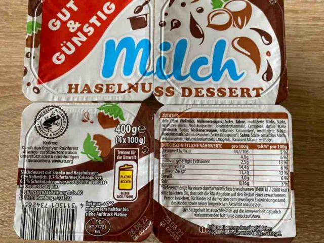 milch haselnuss dessert von Gaby0803 | Hochgeladen von: Gaby0803