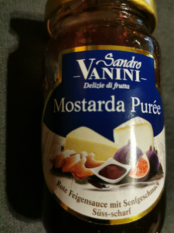 Mostarda Purée, Rote Feigensauce mit Senfgeschmack SÜSS-SCHARF v | Hochgeladen von: MC Heß