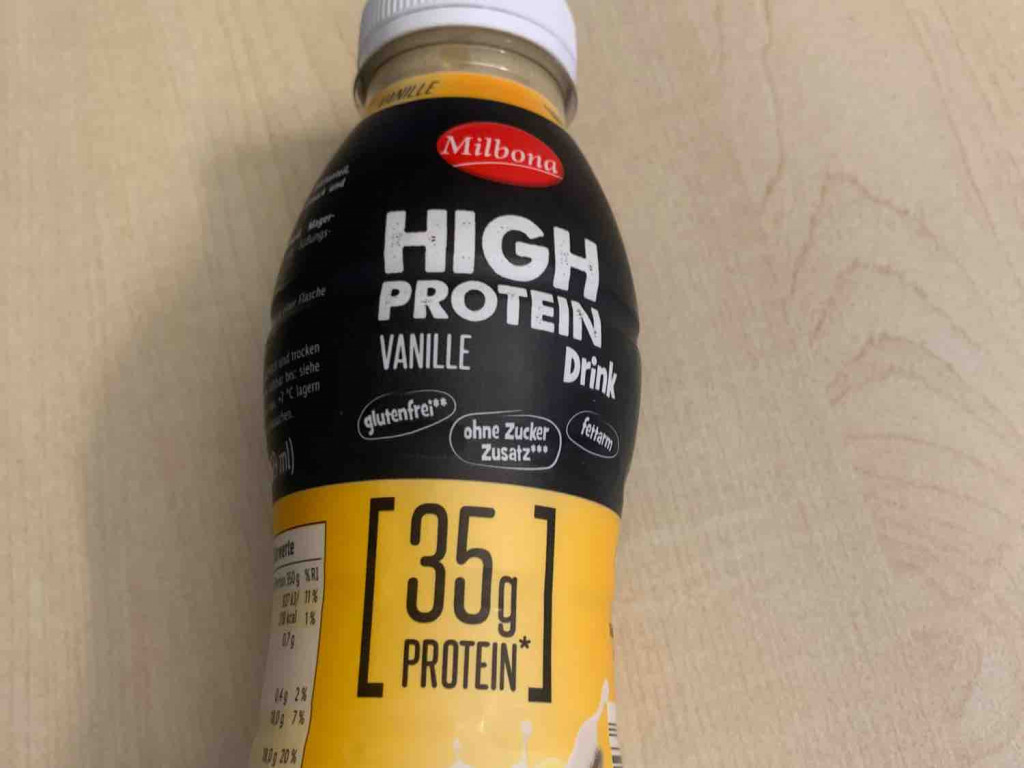 Milbona, High Protein Drink, Vanille Kalorien Neue Produkte Fddb