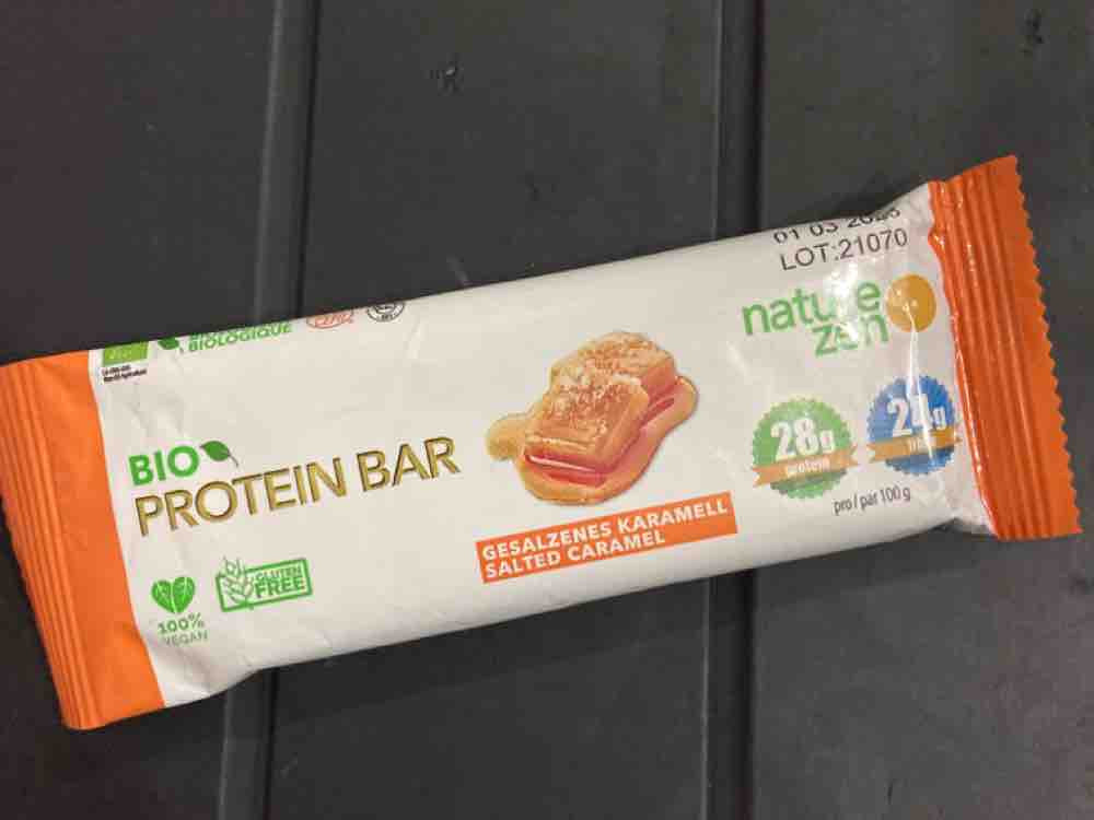 Bio Protein Bar Salted Caramel von Scout | Hochgeladen von: Scout