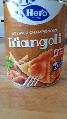 Triangoli, mit Champignons von Moni 72 | Hochgeladen von: Moni 72