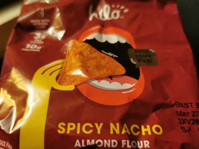 Hilo Almond Flour Tortilla Chips, Spicy Nacho by cannabold | Uploaded by: cannabold