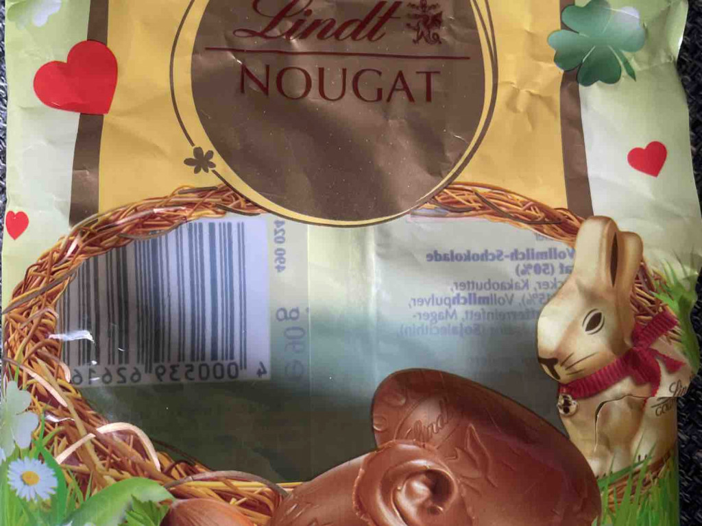 Lindt Nougat Eier, vollmilch schokolade mit nougat von arbol | Hochgeladen von: arbol