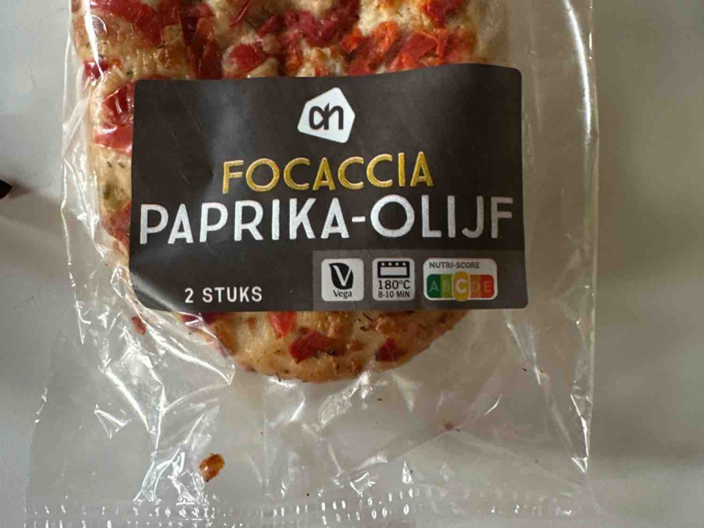 Focaccia Paprika-Olijf, 1 Stück 165g von aarde12771 | Hochgeladen von: aarde12771