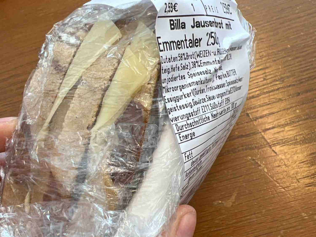 Billa Jausenbrot mit Emmentaler von irinika | Hochgeladen von: irinika