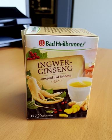 Bad Heilbrunner, Ingwer-Ginseng Tee | Hochgeladen von: ojansen