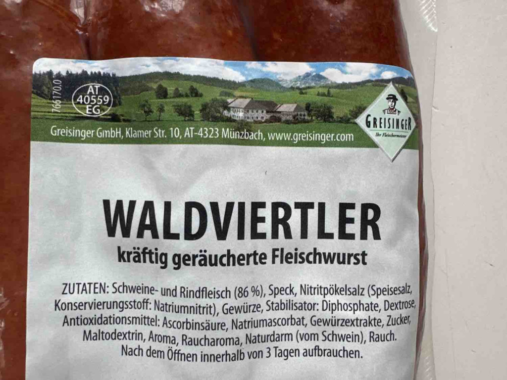 Waldviertler, Kräftig geräucherte Fleischwurst von Michikasperl | Hochgeladen von: Michikasperl