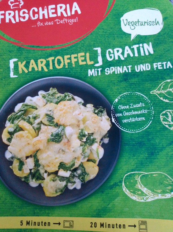 Kartoffel Gratin mit Spinat und Feta von tanjag | Hochgeladen von: tanjag