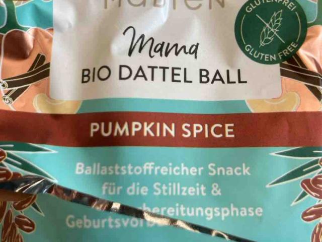 Bio Dattel Ball, Pumpkin Spice von Insecuritate | Hochgeladen von: Insecuritate