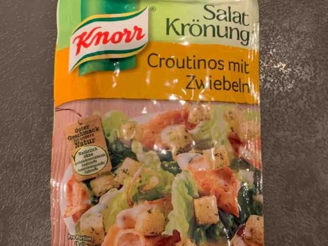 Salat Krönung - Croutinos mit Zwiebel von martray | Hochgeladen von: martray