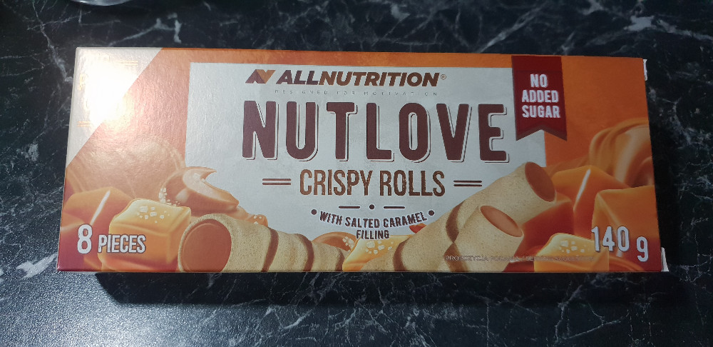 Nutlove Crispy Rolls, salted caramel flavour von Leonie822f | Hochgeladen von: Leonie822f