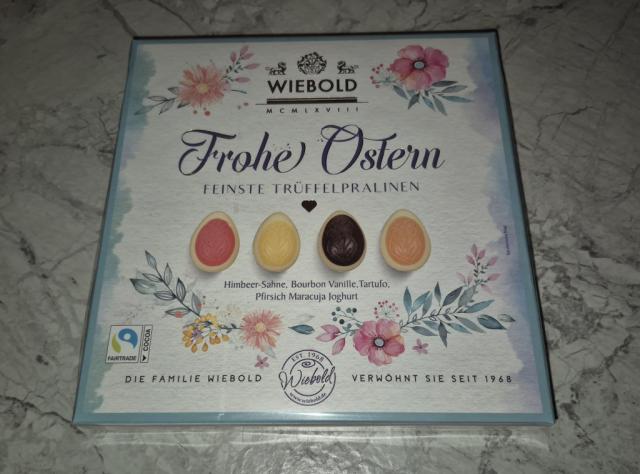 Wiebold Frohe Ostern Feinste Trüffelpralinen | Hochgeladen von: Siope Wiebold Frohe Ostern Feinste Trüffelpralinen | Hochgeladen von: Siope