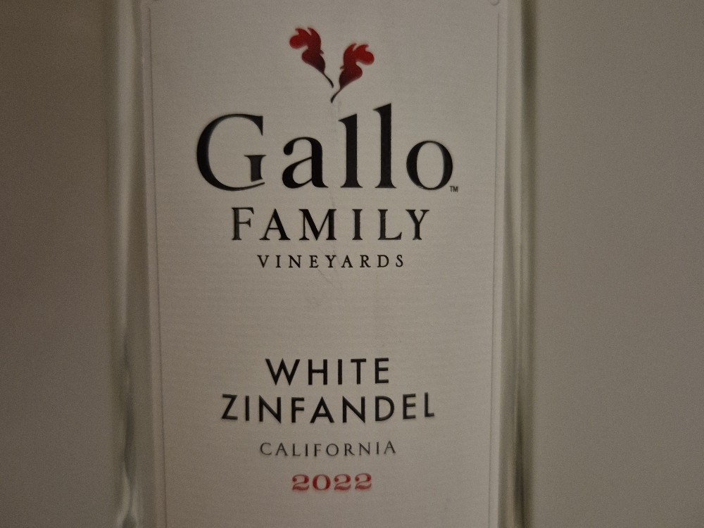 Gallo Family White Zinfandel von jcjs | Hochgeladen von: jcjs