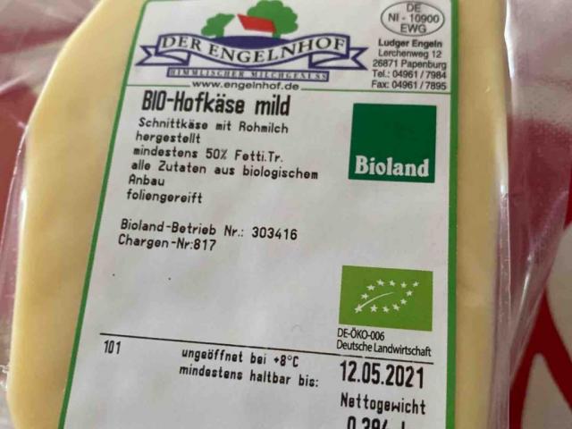 Bio Hofkäse mild, Kuhmilch von Kobussteffi | Hochgeladen von: Kobussteffi