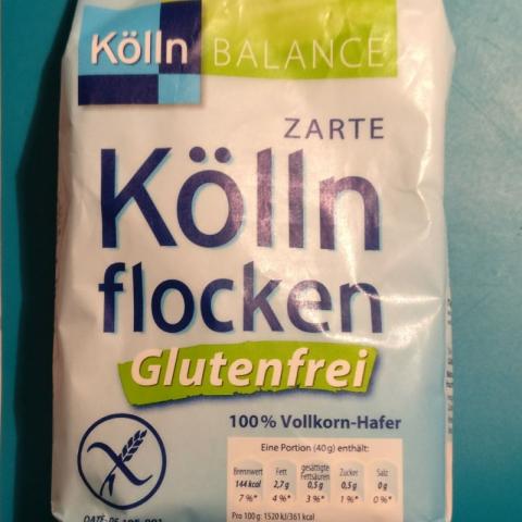 Zarte Köllnflocken glutenfrei, 100% Vollkorn-Hafer | Hochgeladen von: FXH