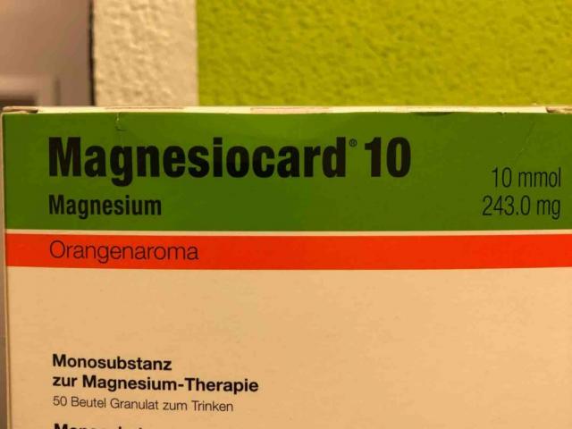 Magnesiocard 10  Orange  von ZoJ | Hochgeladen von: ZoJ