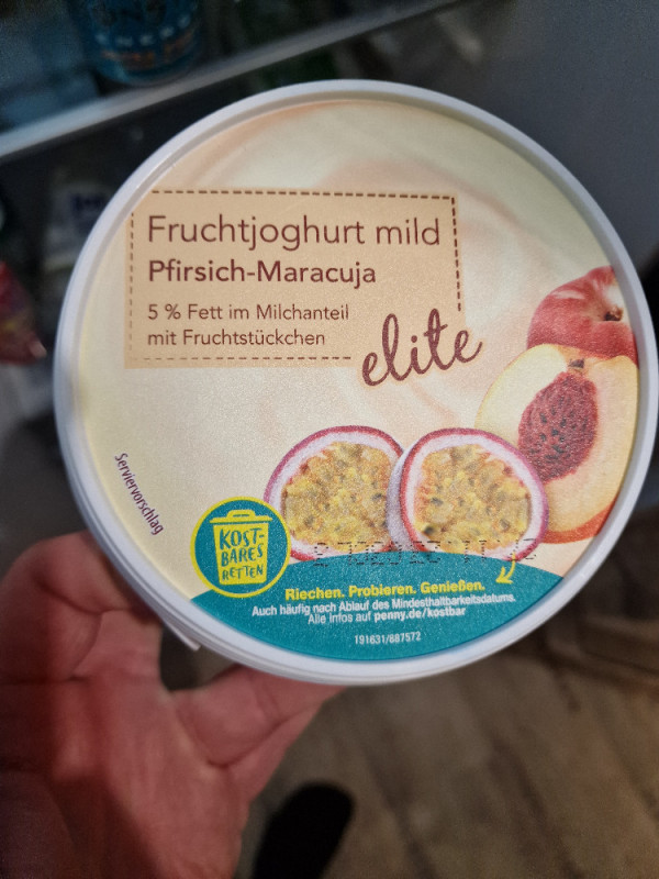 elite Joghurt mild Pfirsich-Maracuja 1000g, Pfirsich-Maracuja vo | Hochgeladen von: Geoflo