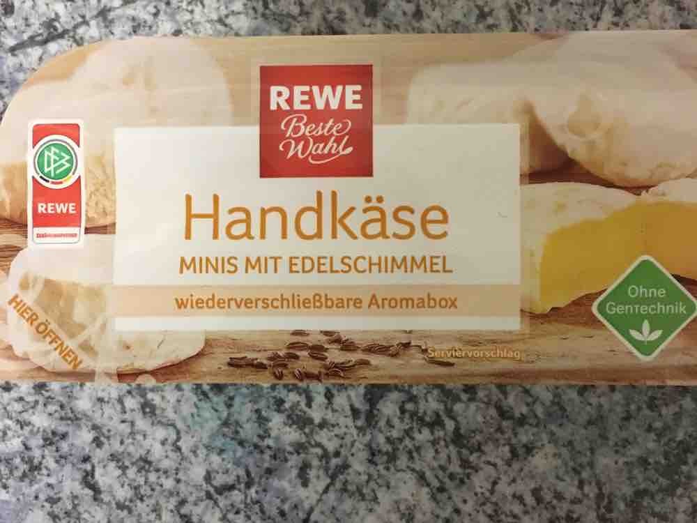 REWE Harzer Käse Handkäse mit Edelschimmel, 0,5 % Fett absolut   | Hochgeladen von: ralfkisslinger557
