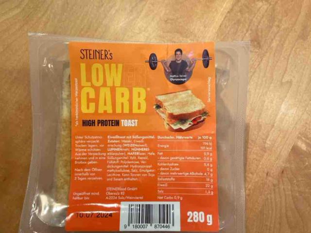 LOW CARB High Protein Toast, (LB) von LBErfolg | Hochgeladen von: LBErfolg