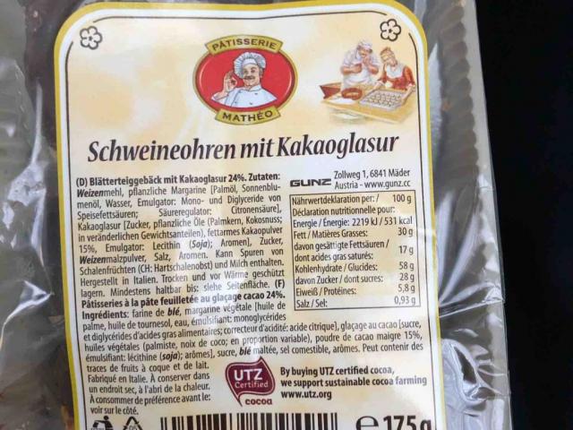 Schweineohren, mit Kakoglasur von Luanhaziri | Hochgeladen von: Luanhaziri