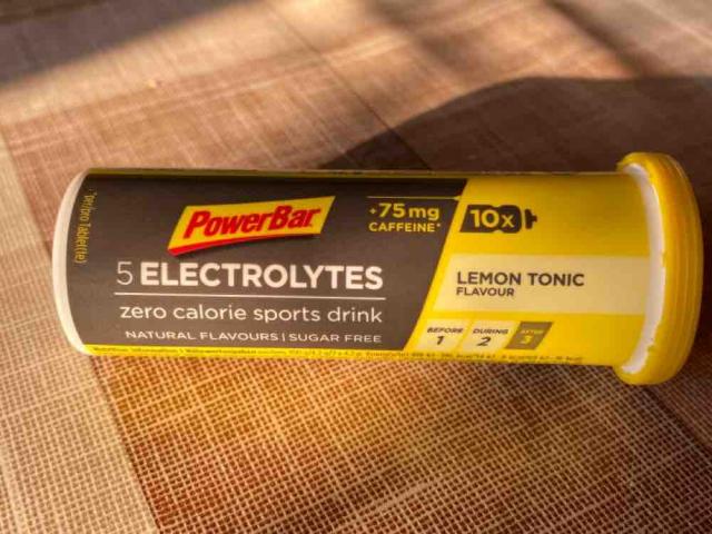 5 Electrolytes, Lemon Tonic Flavour von Perle69 | Hochgeladen von: Perle69