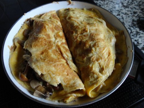 Omelette mit Pilzen | Hochgeladen von: reg.