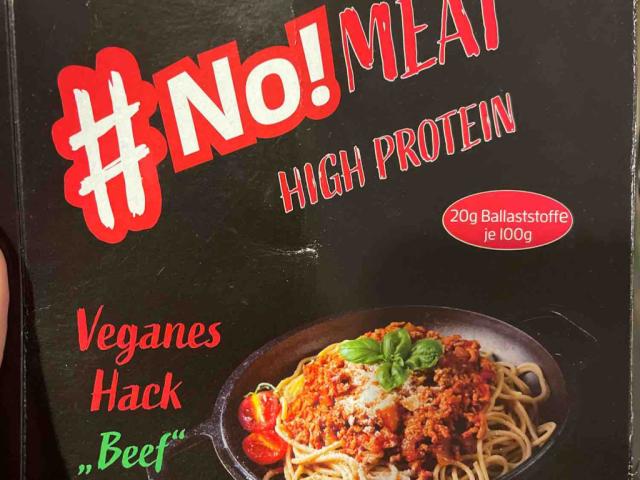 Veganes Hack „beef“ von unitatobae | Hochgeladen von: unitatobae