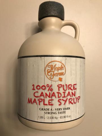 100% Kanadischer Ahorn Maple Syrup,Very Dark Strong Taste,Gr | Hochgeladen von: kbm