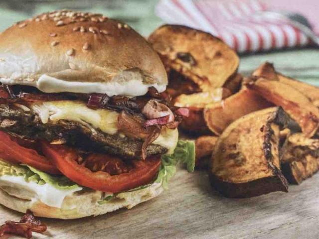 Veggie-Burger mit Champignon-Patty von OlSchebal | Hochgeladen von: OlSchebal