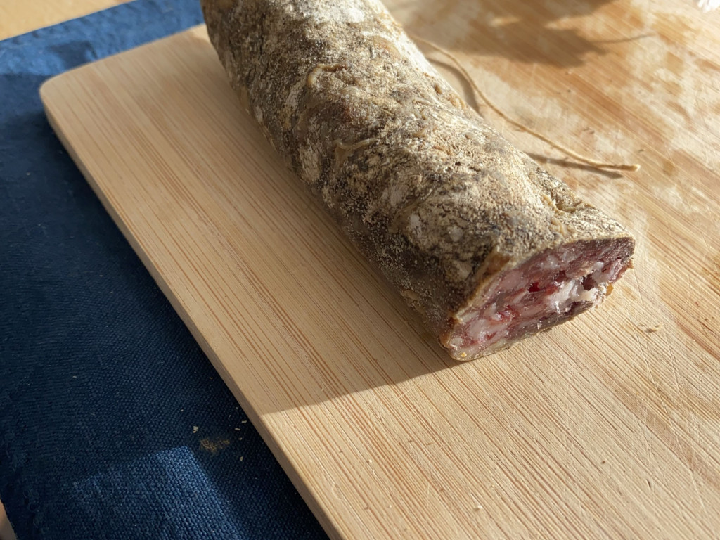 Italienische Salami con Capra, luftgetrocknet (Ziege) von Pschot | Hochgeladen von: Pschotte