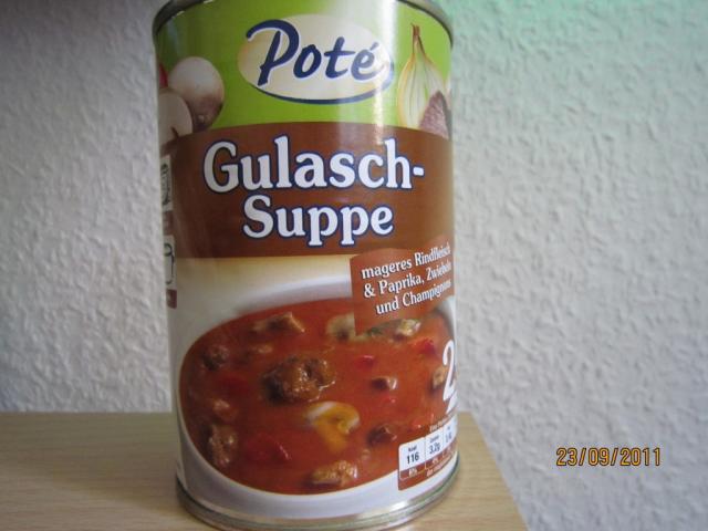 Gulasch-Suppe, mageres Rindfleisch & paprika, Zwiebeln u | Hochgeladen von: Fritzmeister