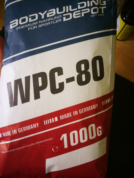 WPC 80 Whey Protein Stracciatella von peggyschmottlach190 | Hochgeladen von: peggyschmottlach190