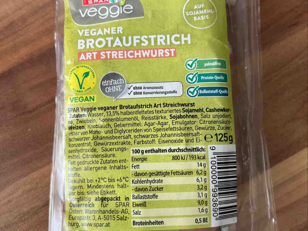 VEGANER BROTAUFSTRICH ART STREICHWURST von Bachi130576 | Hochgeladen von: Bachi130576