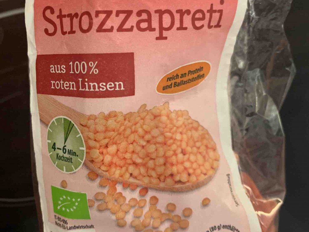 Strozzapreti aus roten Linsen von len4ik | Hochgeladen von: len4ik