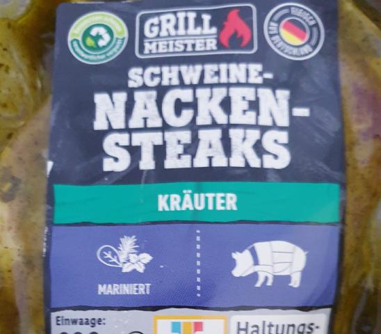 Schweinenackensteak, Kräuter von SonjaLena | Hochgeladen von: SonjaLena