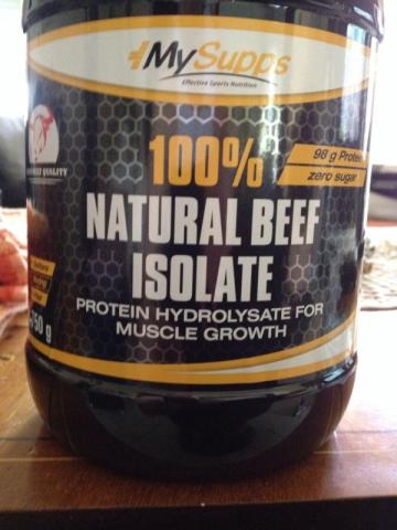 My Supps 100% Natural Beef Isolate | Hochgeladen von: D.C. 67