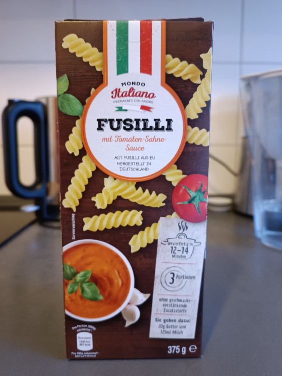 Fusilli, mit Tomaten-Sahne-Sauce von ECDH | Hochgeladen von: ECDH