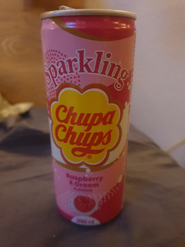 Sparkling Chupa Chups Rasberry & Cream, Mit Milchzusatz von  | Hochgeladen von: Hoppelhschen