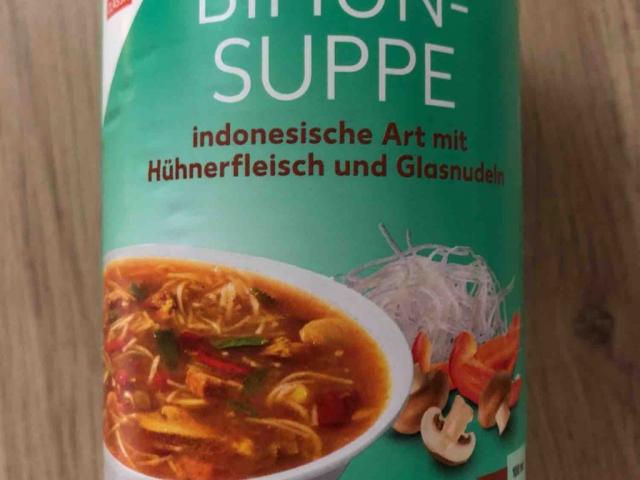 Bihunsuppe, indonesische Art mit Hühnerfleisch und Glasnudel von | Hochgeladen von: ch.hehl