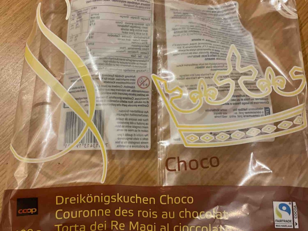 Dreikönigskuchen Choco von sandraaggeler354 | Hochgeladen von: sandraaggeler354