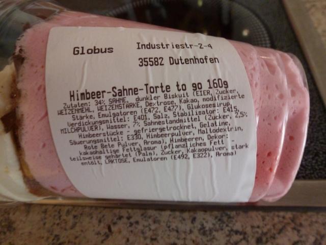 Himbeer-Sahne-Torte to go | Hochgeladen von: Dunja11