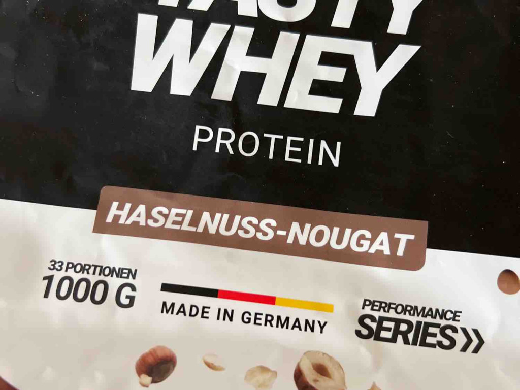 Tasty Whey Wehle Sports Haselnuss Nougat von KMeier1980 | Hochgeladen von: KMeier1980