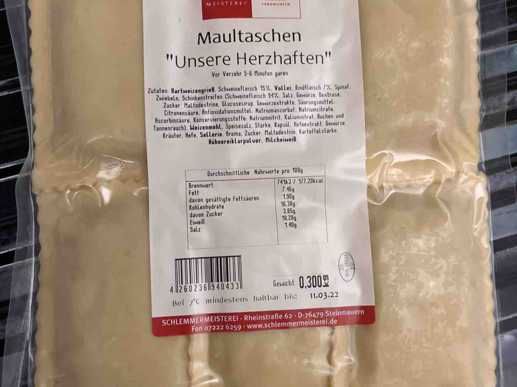 Maultasche  ”Unsere Herzhaften“ von DarthNerdika | Hochgeladen von: DarthNerdika