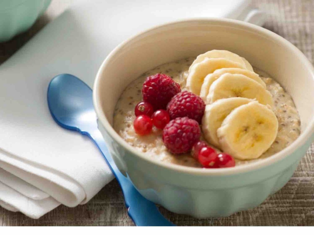 Porridge  mit  Mandelmilch   und Chiasamen von PO377 | Hochgeladen von: PO377