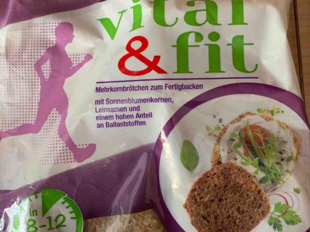 vital & fit, Mehrkornbrötchen, zum Fertigbacken von muzocan | Hochgeladen von: muzocan