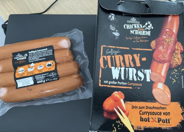 Geflügel Currywurst, Chicken Schmiede | Hochgeladen von: Fabyious