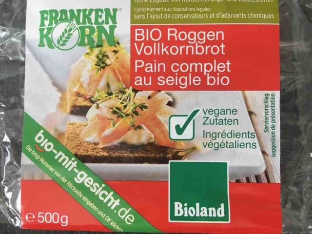 BIO Roggen Vollkornbrot, Bioland von Mea8 | Hochgeladen von: Mea8