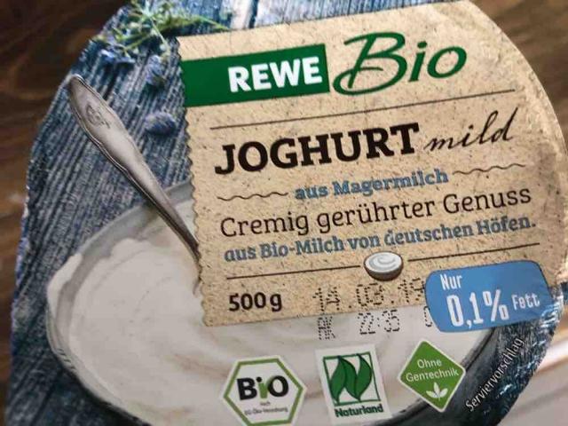 Rewe Bio Joghurt Mild 0,1 % von LindeMan | Hochgeladen von: LindeMan