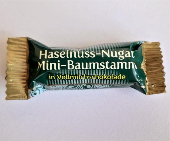 Haselnuss -Nougat Mini Baumstämme , in Vollmilchschokolade  | Hochgeladen von: FlowerKid