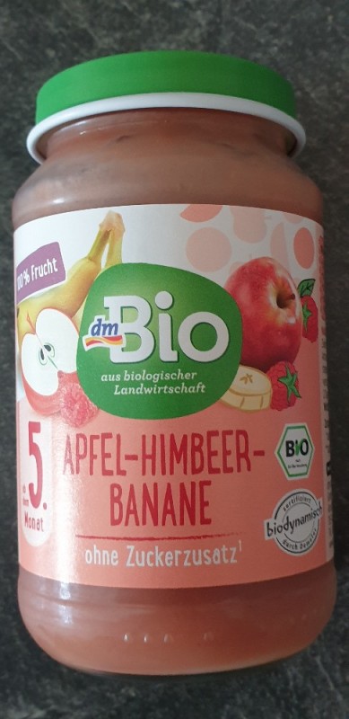 Apfel-Himbeer-Banane Gläschen von grimbartson | Hochgeladen von: grimbartson
